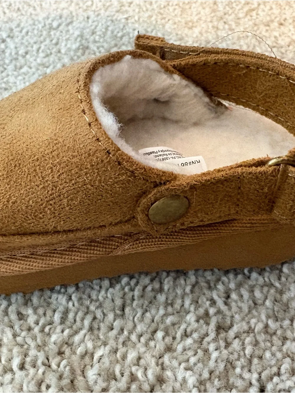 Toddler Fleece-Lined Moccasin Slippers